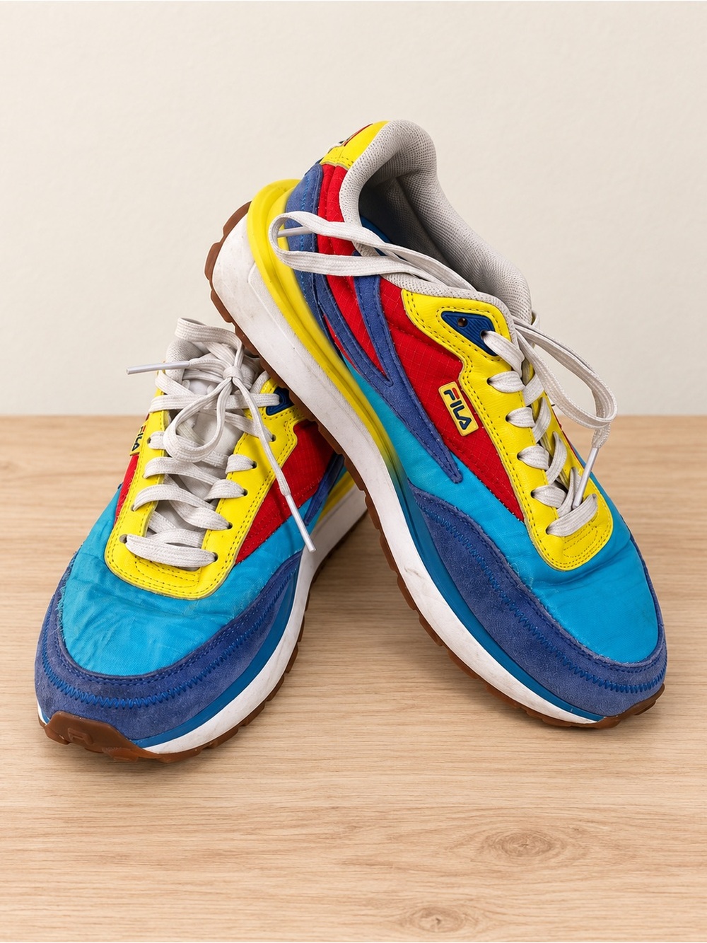 ❤️💛💙 FILA 1911 Renno Colorblock Sneakers Women’s US 8